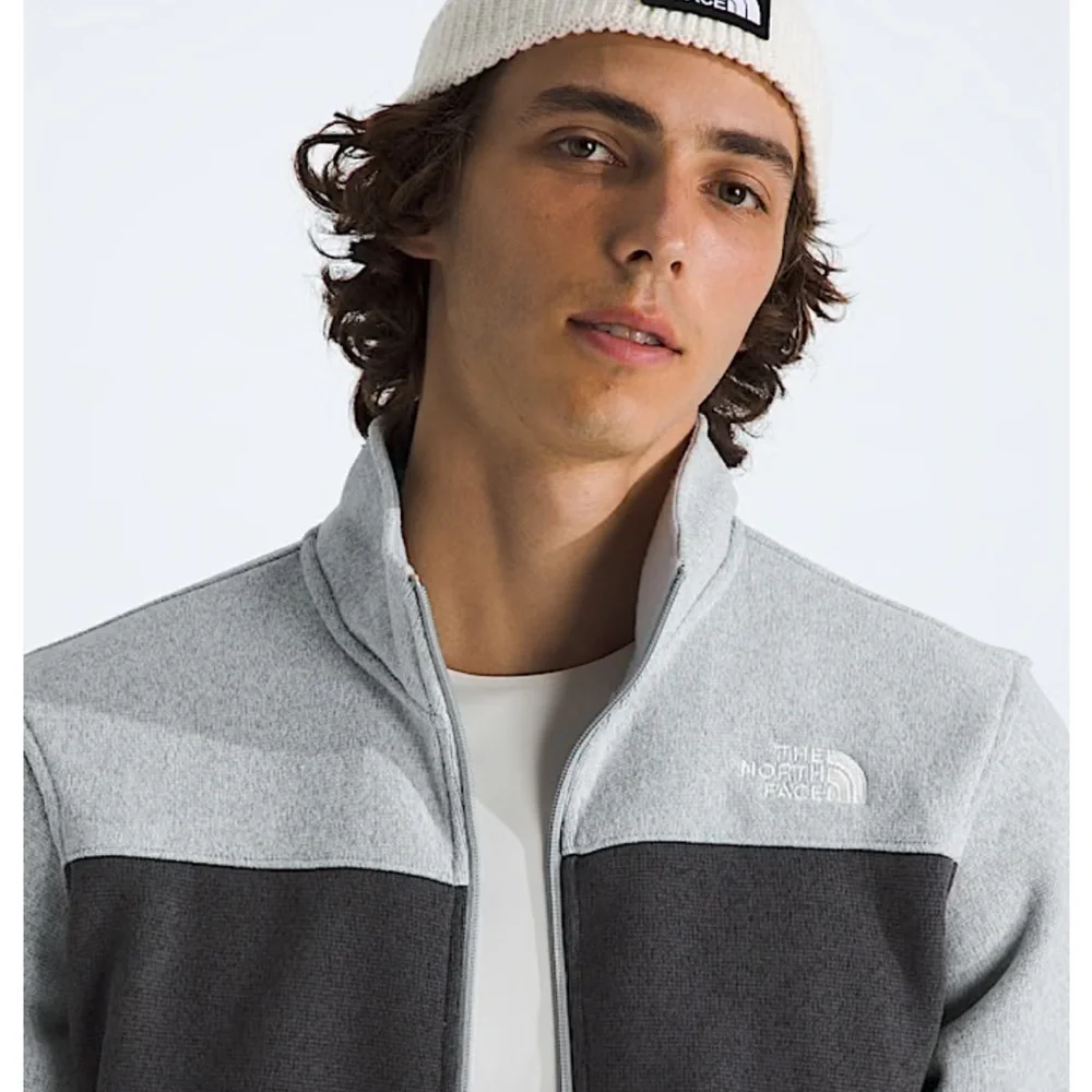 The North Face Men's Large Gordon Lyons Full Zip Grey Heather NWT Fleece